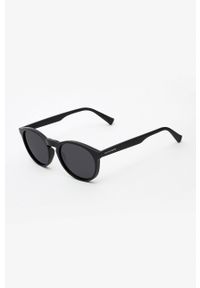 Hawkers Okulary przeciwsłoneczne kolor czarny. Kształt: okrągłe. Kolor: czarny #1