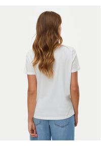 Vero Moda T-Shirt Ikami 10340181 Biały Regular Fit. Kolor: biały. Materiał: bawełna #3