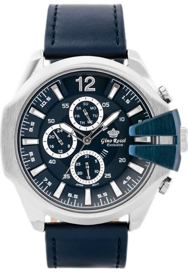 Zegarek Gino Rossi ZEGAREK MĘSKI - E6122A - EXCLUSIVE (zg249e) + BOX uniwersalny