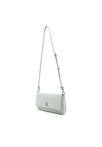 Calvin Klein Jeans Torebka Minimal Monogram Shoulder Pouch LV04K3161G Szary. Kolor: szary. Materiał: skórzane #6