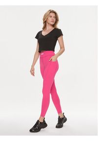 Guess Legginsy Deana V4RB09 MC04Z Różowy Slim Fit. Kolor: różowy. Materiał: syntetyk #5