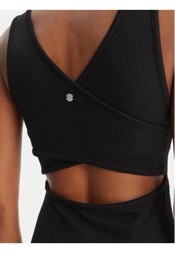 Roxy Sukienka codzienna Good Keepsake ERJKD03442 Czarny Regular Fit. Okazja: na co dzień. Kolor: czarny. Materiał: syntetyk. Typ sukienki: proste. Styl: casual