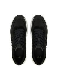 BOSS Sneakersy Skylar 50547983 Czarny. Kolor: czarny. Materiał: materiał #4