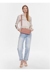 Calvin Klein Torebka Ck Must Shoulder Bag_Epi Mono K60K611360 Różowy. Kolor: różowy. Materiał: skórzane #4