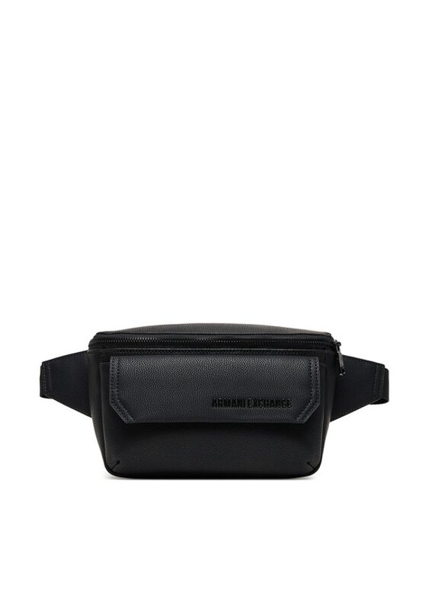 Armani Exchange Duży Portfel Męski XM001638 AF17090 UC001 Czarny. Kolor: czarny. Materiał: skóra