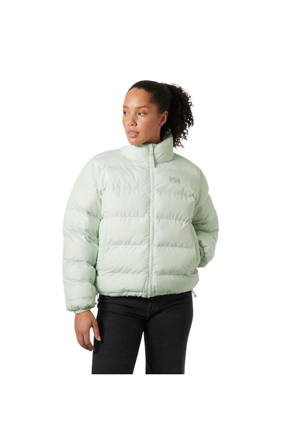 Damska kurtka puchowa Helly Hansen YU 23. Kolor: zielony. Materiał: puch. Styl: elegancki
