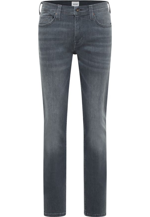 Męskie Spodnie Jeansowe Mustang Style Vegas Slim Denim Grey 1016311 4500 702