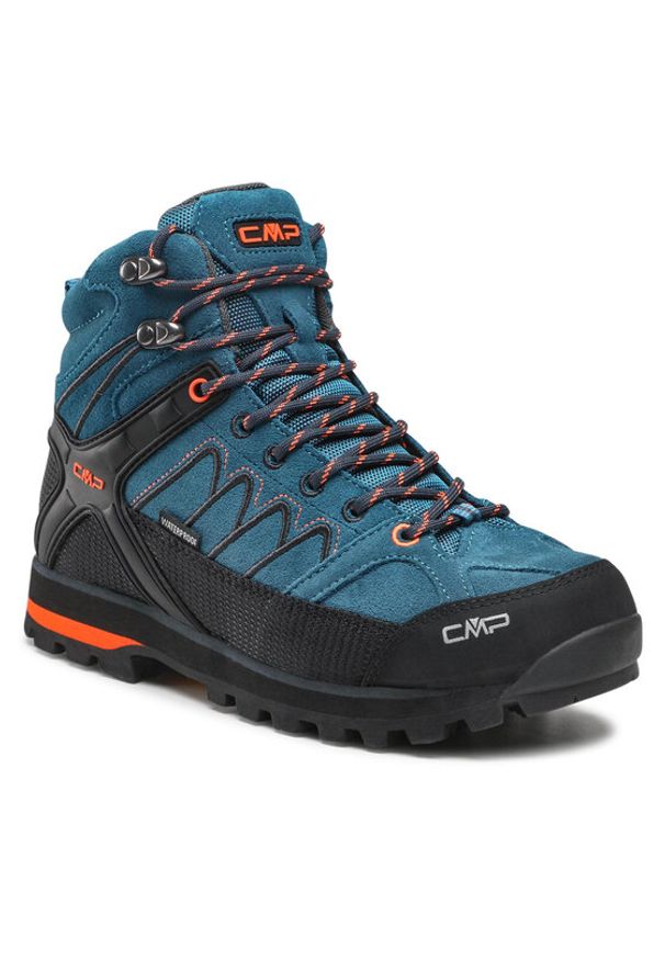 CMP Trekkingi Moon Mid Trekking Shoe Wp 31Q4797 Kolorowy. Materiał: skóra, zamsz. Wzór: kolorowy. Sport: turystyka piesza