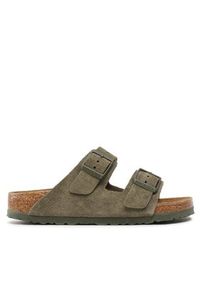 Birkenstock Sandały Arizona 1025720 Zielony. Kolor: zielony. Materiał: welur, skóra #5