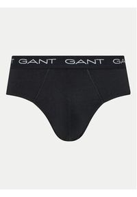 GANT - Gant Komplet 3 par slipów 900013001 Czarny. Kolor: czarny. Materiał: bawełna