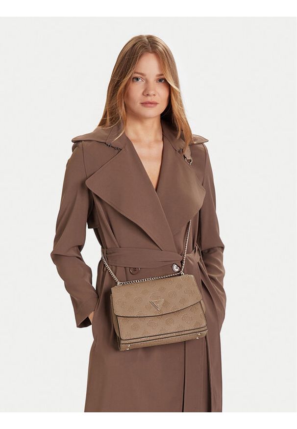 Guess Torebka Cresidia II HWPD98 88210 Beżowy. Kolor: beżowy. Materiał: skórzane