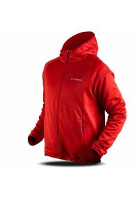 TRIMM - Bluza Trimm BART. Typ kołnierza: kaptur. Kolor: czerwony. Sezon: zima. Sport: narciarstwo #1