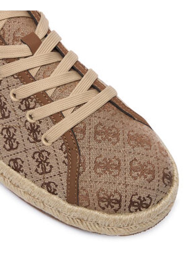 Guess Espadryle FMJMAL FAL12 Beżowy. Kolor: beżowy. Materiał: materiał