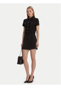 Guess Koszula W6RH83 KCMU2 Czarny Regular Fit. Kolor: czarny. Materiał: syntetyk #3