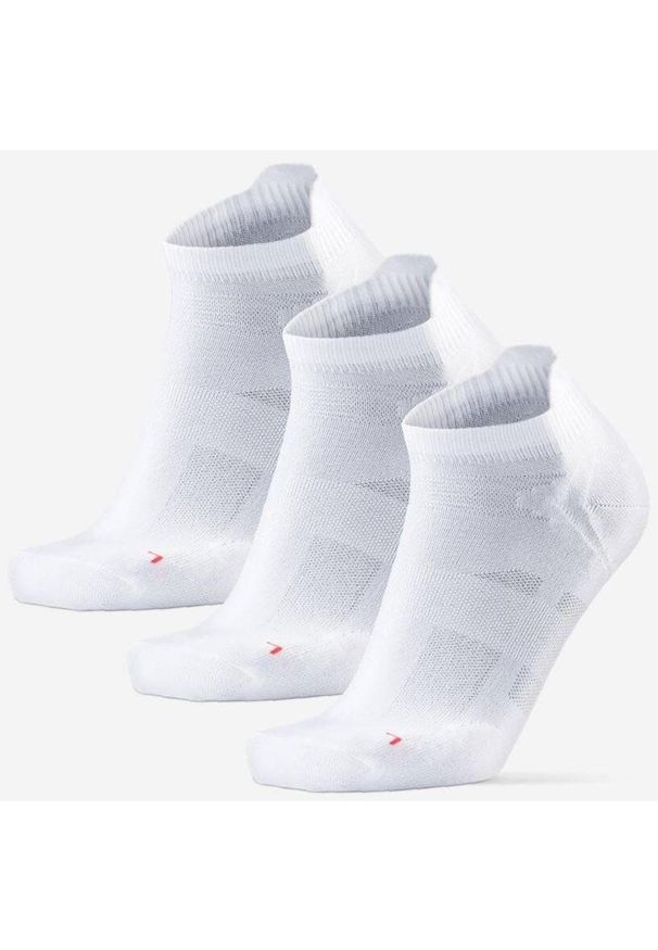 ZEAGLE - Danish Low Cut Running Socks - 3-Pack 39-42. Kolor: biały. Materiał: poliester, elastan, poliamid