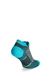 Skarpety do biegania damskie Smartwool Run Zero Cushion Low Ankle Socks. Kolor: niebieski. Sport: bieganie