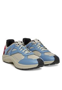 Hugo - HUGO Sneakersy 50543305 Biały. Kolor: niebieski. Materiał: skóra #3
