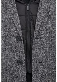Karl Lagerfeld Płaszcz 512707.455704 męski kolor szary przejściowy. Okazja: na co dzień. Kolor: szary. Styl: casual, klasyczny #3
