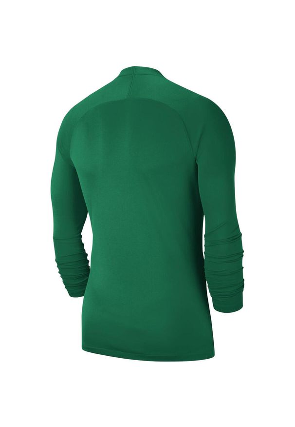 Nike - Męska Koszulka Z Długim Rękawem Park DriFIT Base Layer Top. Kolor: zielony. Długość rękawa: długi rękaw. Długość: długie
