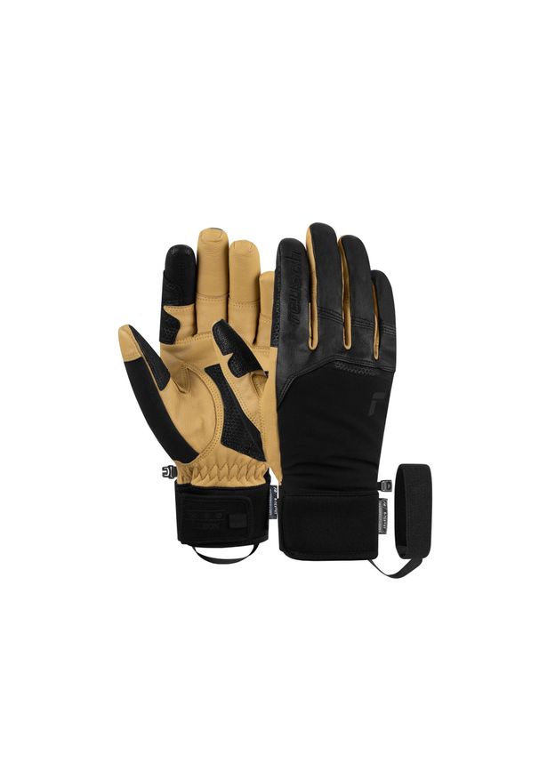Rękawice narciarskie Reusch Lleon R-TEX® XT. Kolor: wielokolorowy, czarny, beżowy. Sezon: zima. Sport: narciarstwo
