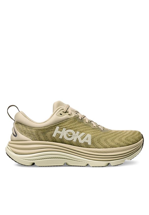 HOKA - Hoka Buty do biegania Gaviota 5 1127929 Zielony. Kolor: zielony. Materiał: materiał