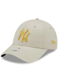 New Era - 9forty czapka damska New York Yankees. Kolor: wielokolorowy, szary, beżowy #1