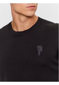 Karl Lagerfeld - KARL LAGERFELD Sweter 655029 534301 Czarny Regular Fit. Typ kołnierza: dekolt w karo. Kolor: czarny. Materiał: bawełna #2