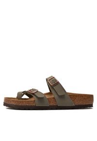 Birkenstock Japonki Mayari Szary. Kolor: szary. Materiał: skóra