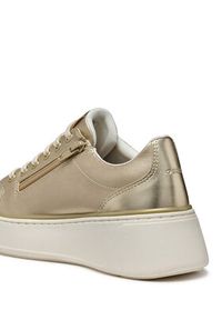 Geox Sneakersy D Sunnetty D55YHA 0NFBN C2012 Złoty. Kolor: złoty. Materiał: skóra #3