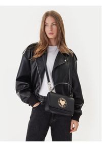 Love Moschino - LOVE MOSCHINO Torebka JC4367PP0NKG0000 Czarny. Kolor: czarny. Materiał: skórzane #3