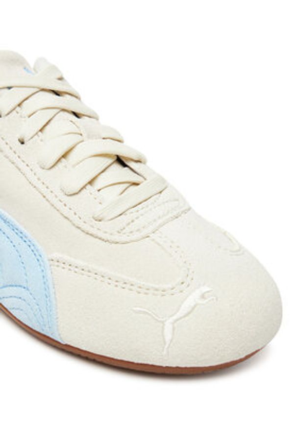 Puma Sneakersy Speedcat Og Jr 401698 19 Beżowy. Kolor: beżowy. Materiał: zamsz, skóra