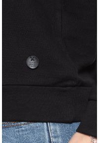 Lee - BLUZA LEE DAMSKA CORE CREWNECK SWS BLACK L53SDE01. Wzór: napisy #5