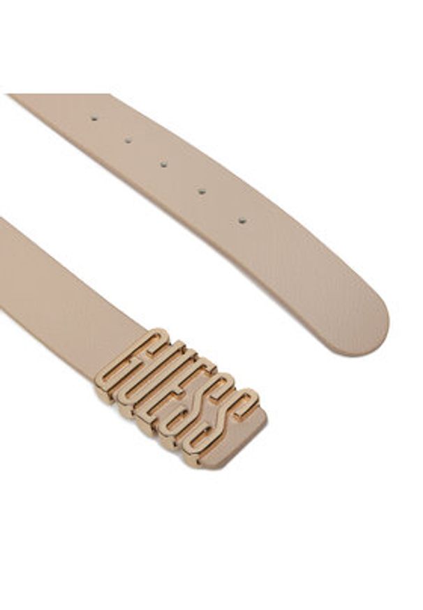 Guess Pasek Damski BW9069 P4135 Różowy. Kolor: różowy. Materiał: skóra