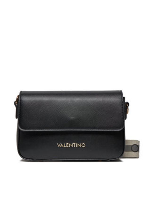 VALENTINO - Valentino Torebka Zero Re VBS7B303 Czarny. Kolor: czarny. Materiał: skórzane