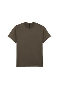 GILDAN - Ultra Bawełniana Koszulka Unisex Dla Dorosłych. Kolor: zielony. Materiał: bawełna. Sport: turystyka piesza