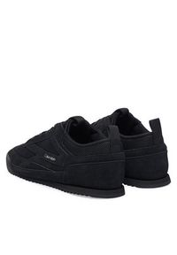 Calvin Klein Sneakersy Low Pro Runner Mix Mat HM0HM02208 Czarny. Kolor: czarny. Materiał: zamsz, skóra #4