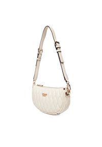 Guess Torebka Valla Mini HWQG81 22720 Écru. Materiał: skórzane