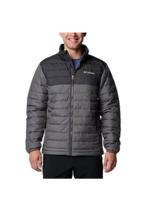 columbia - Kurtka uniwersalna męska Columbia Powder Lite Ii. Kolor: szary. Materiał: syntetyk