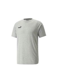 Puma męski t -shirt szary xl - komfort i styl. Kolor: wielokolorowy