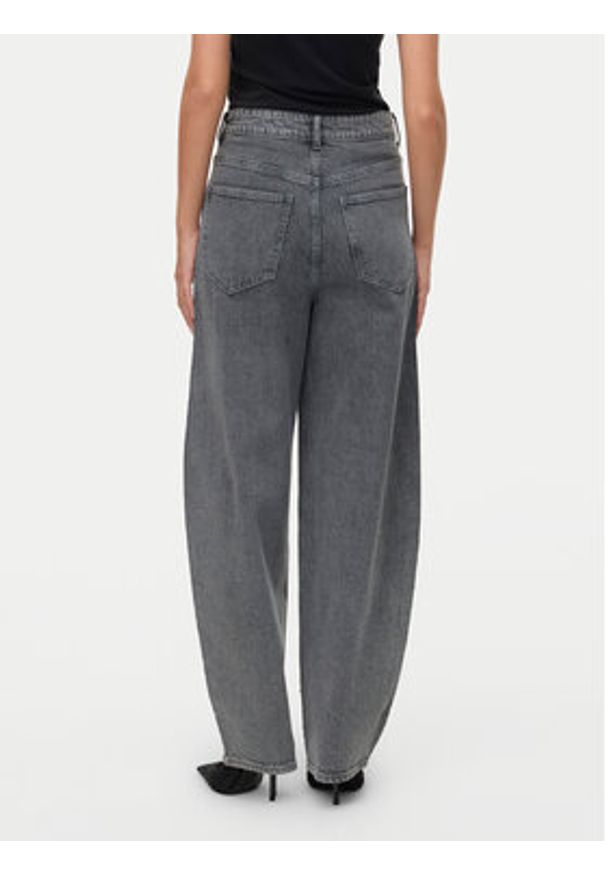 Vero Moda Jeansy Billie 10336831 Szary Loose Fit. Kolor: szary