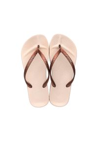 Klapki damskie Ipanema Anatomica Tan. Okazja: na plażę. Kolor: beżowy. Styl: sportowy