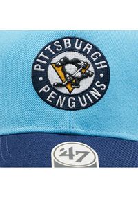 47 Brand Czapka z daszkiem NHL Pittsburgh PenguinsTwo Tone '47 MVP HVIN-MVPTT15WBV-CO68 Niebieski. Kolor: niebieski. Materiał: materiał #3