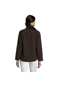 SOL'S - Kurtka Damska Roxy Soft Shell. Kolor: brązowy