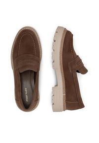 Jenny - JENNY Loafersy MOLLIE WS6211-07 Brązowy. Kolor: brązowy. Materiał: materiał #6