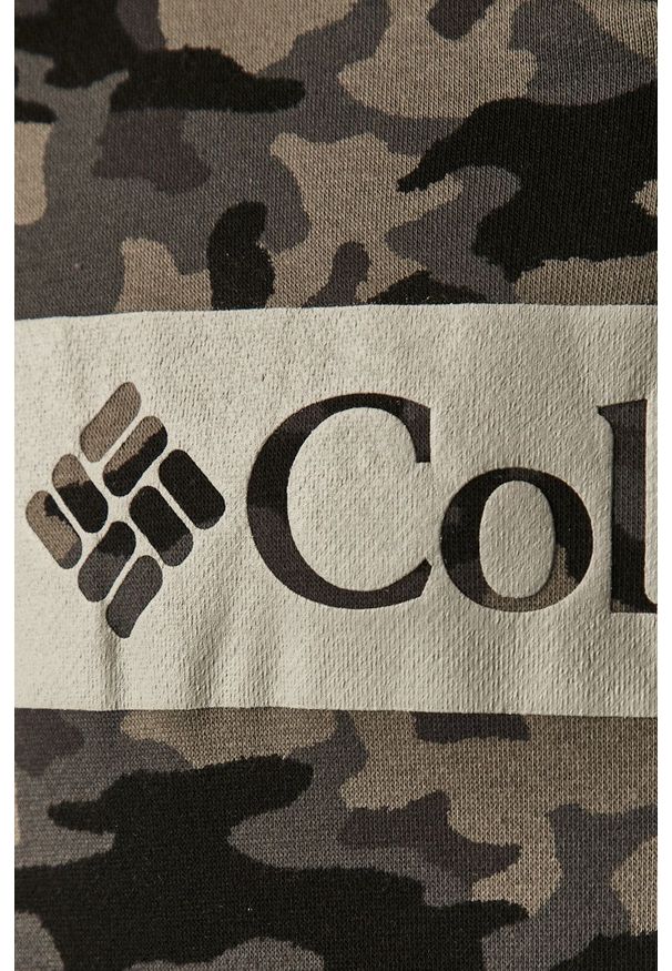 columbia - Columbia - Bluza. Okazja: na co dzień. Typ kołnierza: kaptur. Kolor: czarny. Materiał: dzianina. Styl: casual