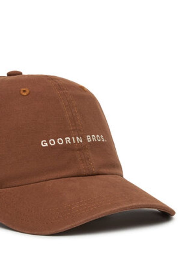 Goorin Bros Czapka z daszkiem Papa 101-1541-COF Brązowy. Kolor: brązowy. Materiał: materiał, bawełna