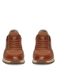 Rieker Sneakersy B0505-24 Brązowy. Kolor: brązowy. Materiał: skóra #7