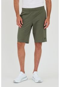 EA7 Emporio Armani - EA7 Zielone męskie szorty Bermudy, Rozmiar L. Kolor: zielony #3
