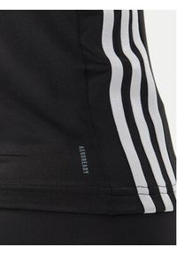 Adidas - adidas Top AEROREADY Train Essentials Regular 3-Stripes Tank Top HR7815 Czarny Slim Fit. Kolor: czarny. Materiał: syntetyk #3