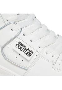 Versace Jeans Couture Sneakersy 75VA3SJ1 Biały. Kolor: biały. Materiał: skóra #6
